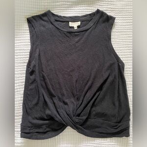 Deletta Twist Front Crop Top